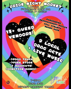 Pride Market 6/14 7-10 at Deviant Libation